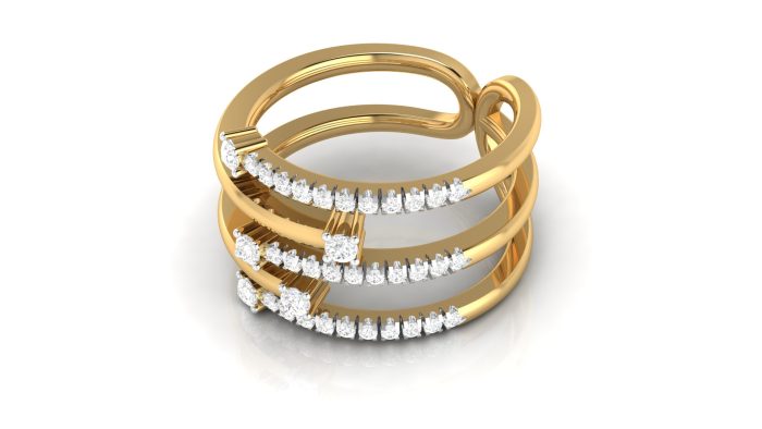 0.37 Ct Natural Diamond Engagement Wedding Rings 14k White Rose Yellow Gold - Image 10