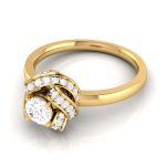 0.50 ct Natural Diamond Engagement Wedding Anniversary Rings 14k Gold - Image 4