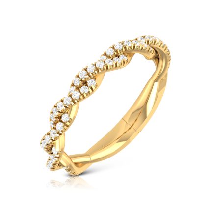 0.30 ct Natural Diamond Engagement Wedding Band 14k Gold