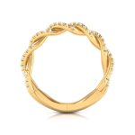 0.30 ct Natural Diamond Engagement Wedding Band 14k Gold - Image 11