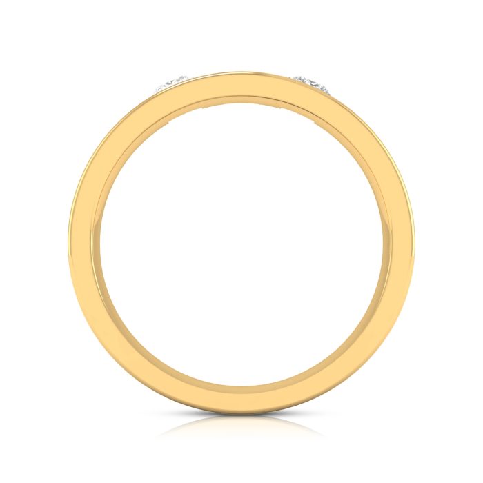 0.40 ct Natural Diamond Engagement Wedding Bands 14k Gold - Image 9
