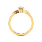 0.33 ct Natural Diamond Engagement Anniversary Promise Rings 14k Gold - Image 6