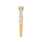 0.41 ct Natural Diamond Solitaire Engagement Wedding Rings 14k Gold - Image 10