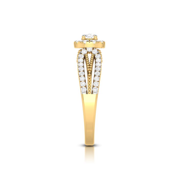 0.50 ct Natural Diamond Solitaire Engagement Wedding Rings 14k Gold - Image 6