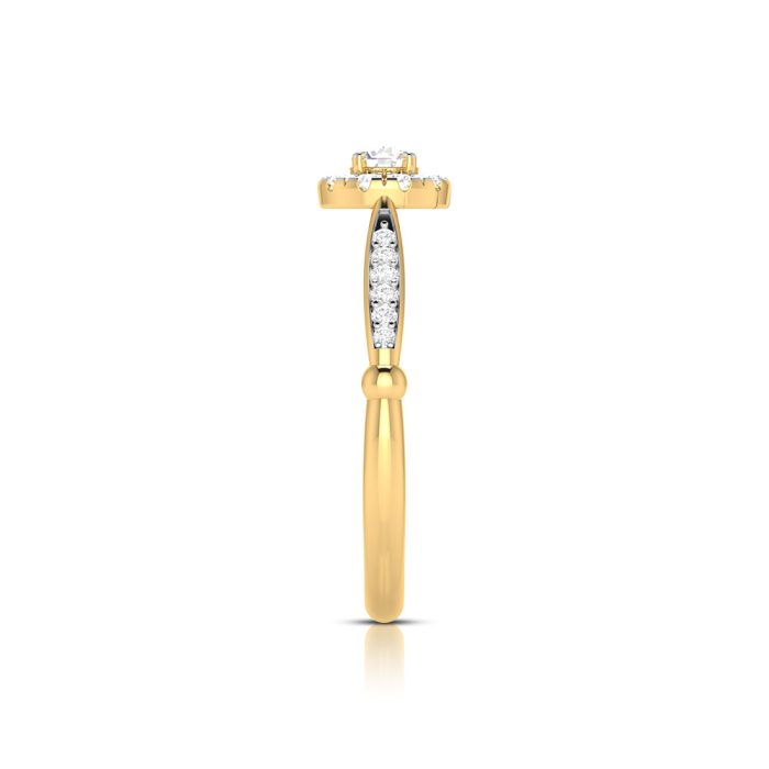 0.37 ct Natural Diamond Solitaire Engagement Wedding Rings 14k Gold - Image 12