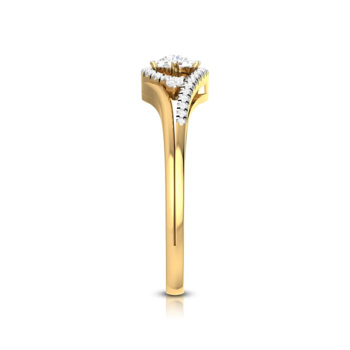 0.35 ct Natural Diamond Engagement Solitaire Wedding Rings 14k Gold - Image 10