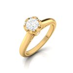 0.29 ct Natural Diamond Solitaire Engagement Wedding Rings 14k Gold
