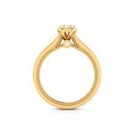 0.29 ct Natural Diamond Solitaire Engagement Wedding Rings 14k Gold - Image 7