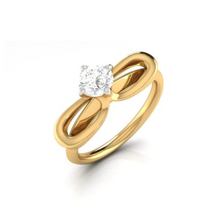 0.37 ct Natural Solitaire Diamond Engagement Wedding Rings 14k Gold