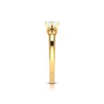 0.48 CT Natural Solitaire Diamond Engagement Wedding Rings 14k Gold - Image 12