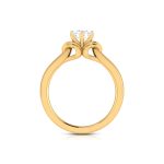 0.48 CT Natural Solitaire Diamond Engagement Wedding Rings 14k Gold - Image 13