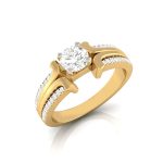 0.50 Ct Natural Solitaire Diamond Engagement Wedding Rings 14k Gold
