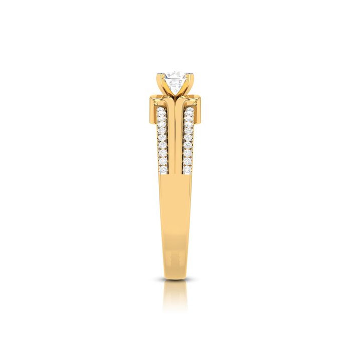 0.50 Ct Natural Solitaire Diamond Engagement Wedding Rings 14k Gold - Image 6