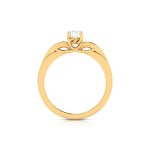 0.39 Ct Natural Solitaire Diamond Engagement Wedding Rings 14k Gold - Image 13