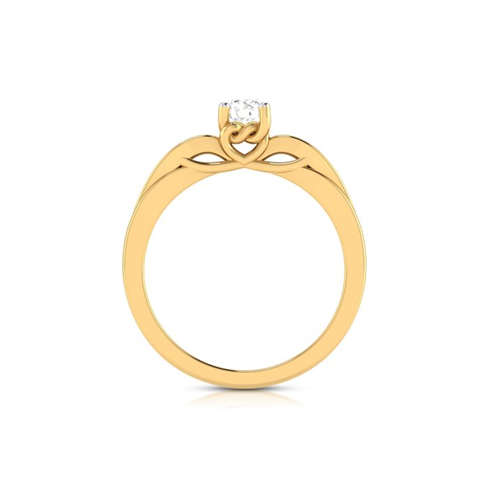 0.39 Ct Natural Solitaire Diamond Engagement Wedding Rings 14k Gold - Image 13