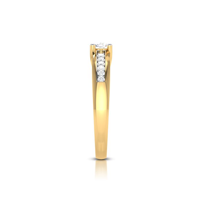 0.45 ct Natural Diamond Solitaire Engagement Wedding Rings 14k Gold - Image 6