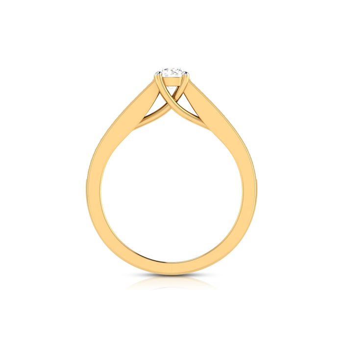 0.50 ct Natural Diamond Solitaire Engagement Wedding Solitaire Rings 14k Gold - Image 13