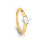 0.36 ct Natural Diamond Solitaire Engagement Wedding Solitaire Rings 14k Gold - Image 5