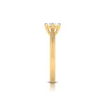 0.36 ct Natural Diamond Solitaire Engagement Wedding Solitaire Rings 14k Gold - Image 6
