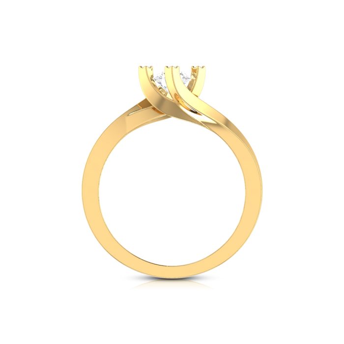 0.39 ct Natural Diamond Solitaire Engagement Wedding Solitaire Rings 14k Gold - Image 7