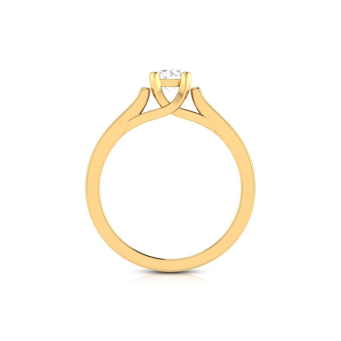 0.36 ct Natural Diamond Solitaire Engagement Wedding Rings 14k Gold - Image 7