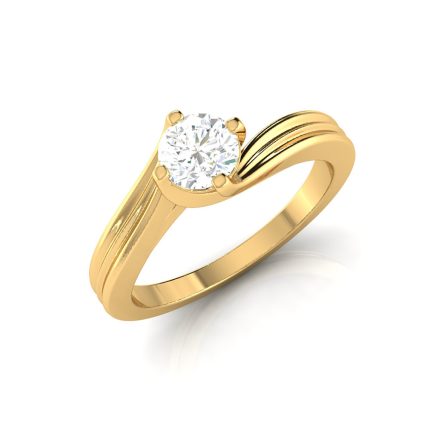 0.36 ct Natural Diamond Solitaire Engagement Wedding Rings 14k Gold