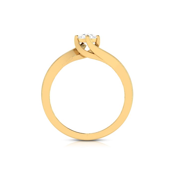 0.36 ct Natural Diamond Solitaire Engagement Wedding Rings 14k Gold - Image 7
