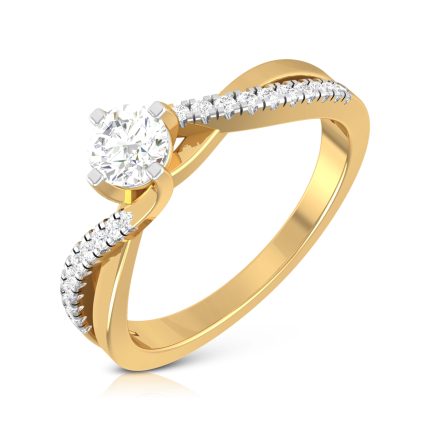 0.35 ct Natural Diamond Solitaire Engagement Wedding Rings 14k Gold