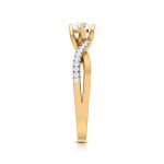 0.35 ct Natural Diamond Solitaire Engagement Wedding Rings 14k Gold - Image 8