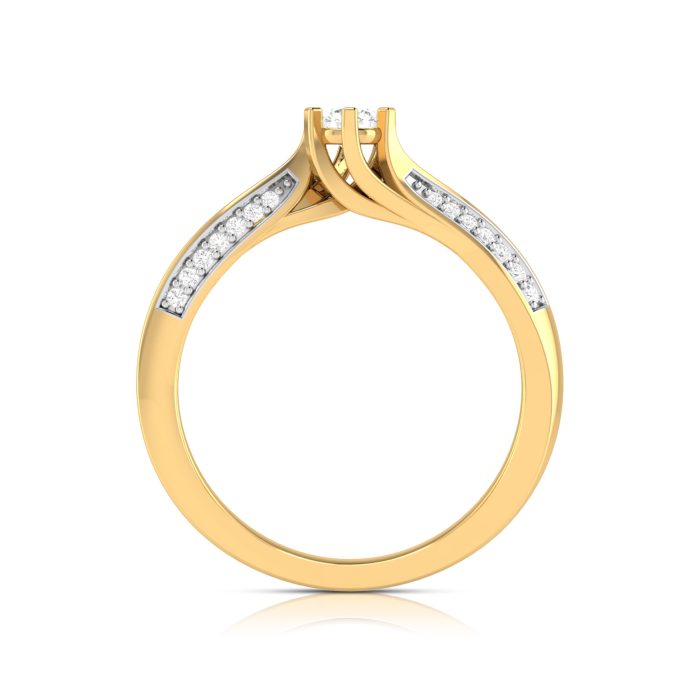 0.25 ct Natural Diamond Solitaire Engagement Wedding Rings 14k Gold - Image 10