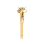 0.30 ct Natural Diamond Solitaire Engagement Wedding Rings 14k Gold - Image 10