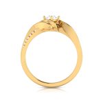 0.30 ct Natural Diamond Solitaire Engagement Wedding Rings 14k Gold - Image 11