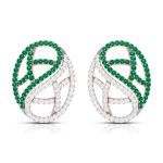0.50 ct Natural Diamond Earrings 14k Yellow, Rose White Gold