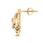 0.65 ct Natural Diamond Earrings 14k Yellow, Rose White Gold - Image 10