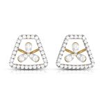 0.70 ct Natural Diamond Earrings 14k Yellow, Rose White Gold