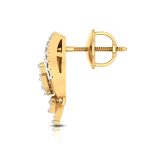 0.54 ct Natural Diamond Earrings 14k Yellow, Rose White Gold - Image 10