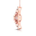 0.51 Ct Natural Diamond Pendants 14k Yellow Rose White Gold - Image 6