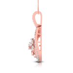 0.72 Ct Natural Diamond Pendants 14k Yellow Rose White Gold - Image 6