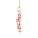 0.75 Ct Natural Diamond Pendants 14k Yellow Rose White Gold - Image 6