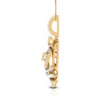 0.51 Ct Natural Diamond Pendants 14k Yellow Rose White Gold - Image 10
