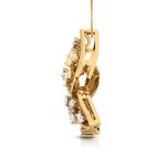 0.52 Ct Natural Diamond Pendants 14k Yellow Rose White Gold - Image 10