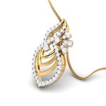 0.68 Ct Natural Diamond Pendants 14k Yellow Rose White Gold - Image 8