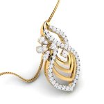 0.68 Ct Natural Diamond Pendants 14k Yellow Rose White Gold - Image 9