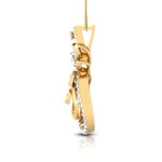 0.66 Ct Natural Diamond Pendants 14k Yellow Rose White Gold - Image 10
