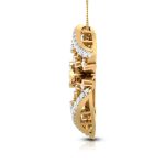 0.86 Ct Natural Diamond Pendants 14k Yellow Rose White Gold - Image 10