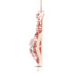 1.00 Ct Natural Diamond Pendants 14k Yellow Rose White Gold - Image 6