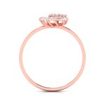 14k Gold 0.06 ct Natural Diamond Rings For Women's Gift Daily Wear - Image 4