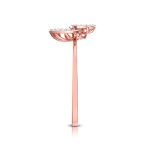 14k Gold 0.06 ct Natural Diamond Rings For Women's Gift Daily Wear - Image 5