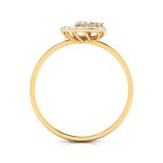 14k Gold 0.06 ct Natural Diamond Rings For Women's Gift Daily Wear - Image 8