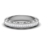 0.40 ct Natural Diamond Engagement Wedding Anniversary Bands 14k Gold - Image 2